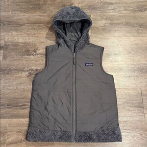 Patagonia Los Gatos Reversible Hooded Vest Size Medium